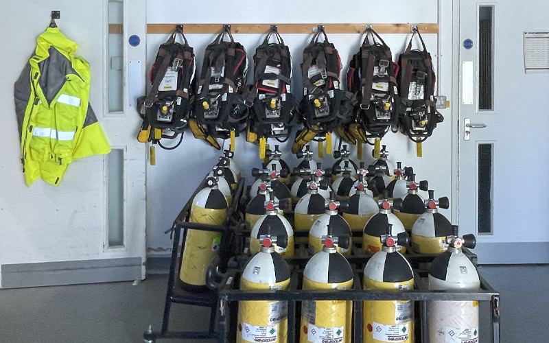 SCBAs at Avon Fire and Rescue Service